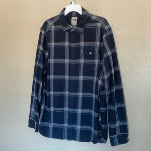 North Face Flannel Shirt - LG